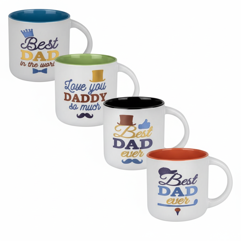 Dad Mug Two Toned Inner 400 ml