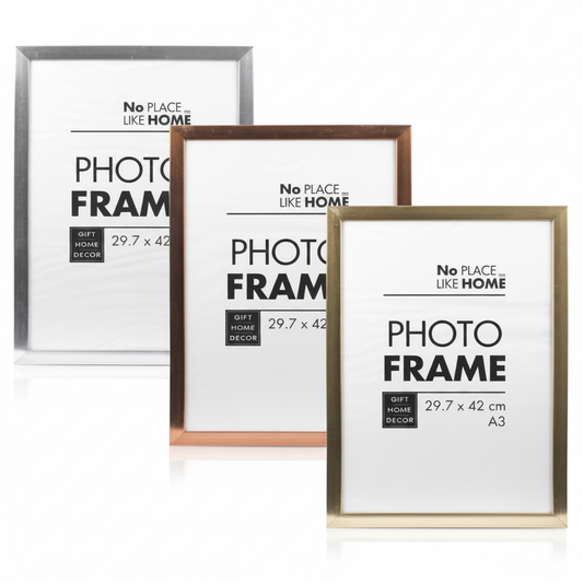A3 Plastic Certificate Frame With Metallic Finish
