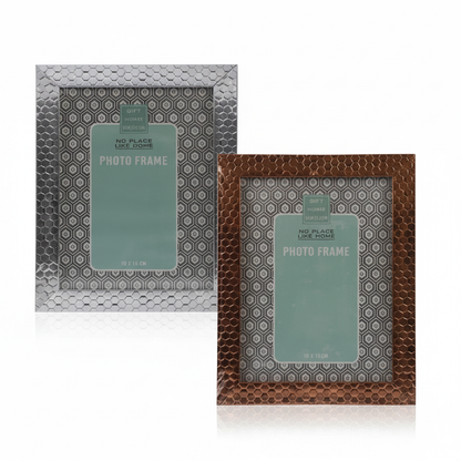 Plastic Metallic Picture Frame Assorted (18 x 24 cm)
