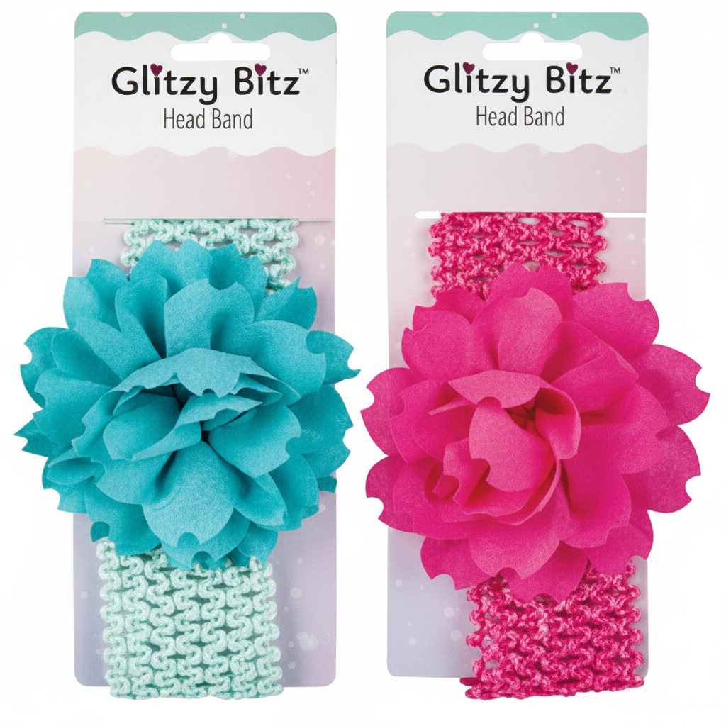 Hair Band with Flower