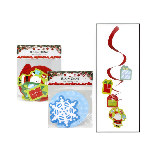 Christmas Room Decor Dizzy Danglers - 55 cm - Assorted Designs