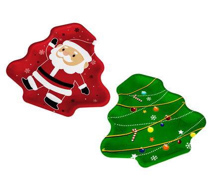 Christmas Table Decor Trays - 32 x 31 cm - Assorted