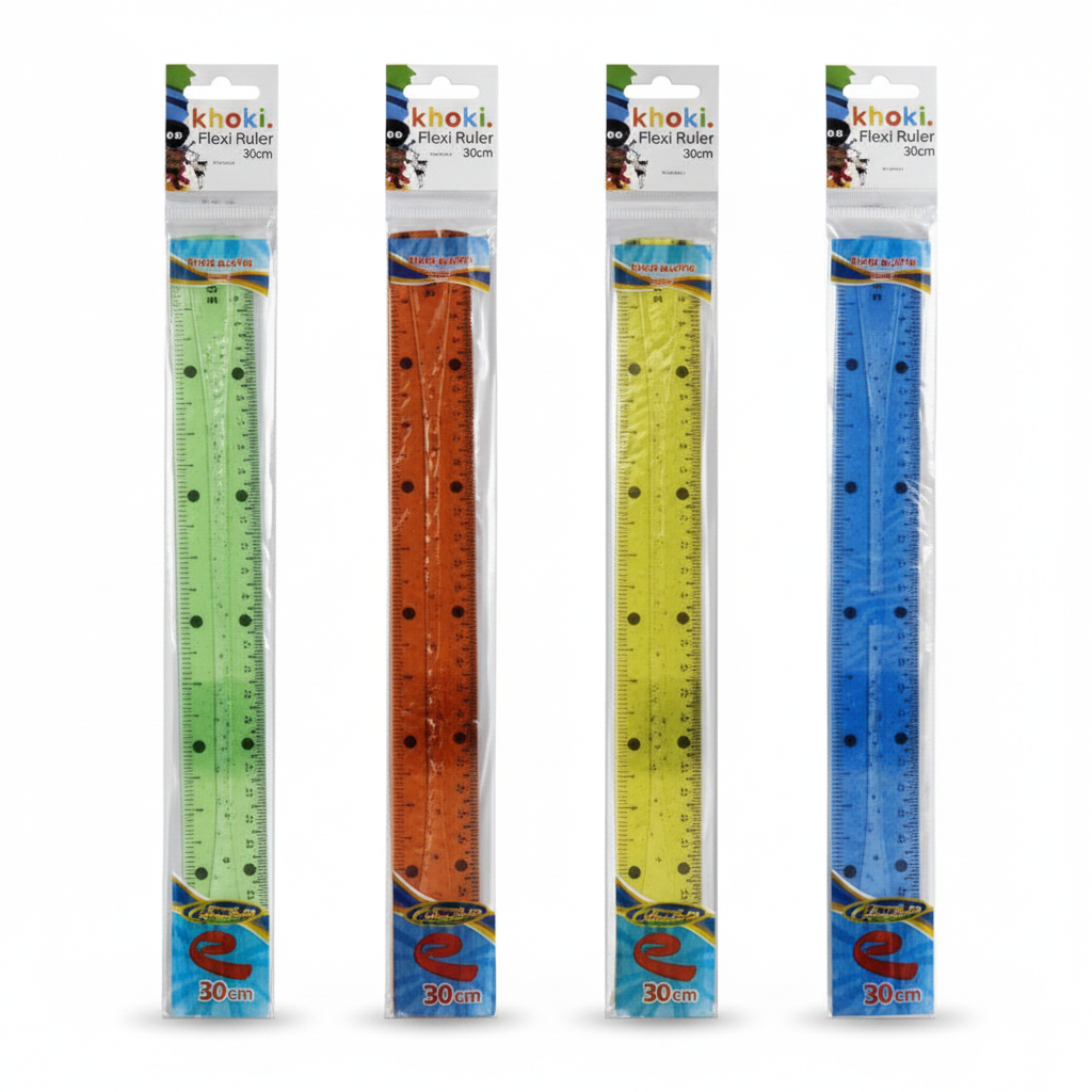 Flexible Ruler (30 cm) - Various Colours