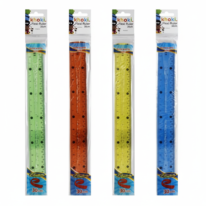 Flexible Ruler (30 cm) - Various Colours