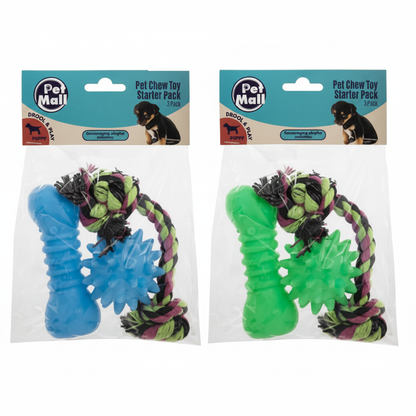 Puppy Toy Starter Pack (3 Piece)