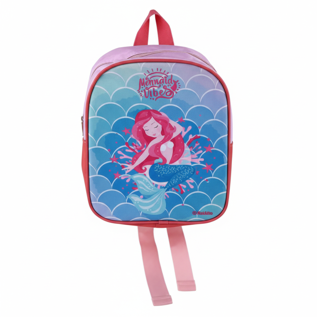 Backpack Mermaid 24x20x9 cm PVC Assorted