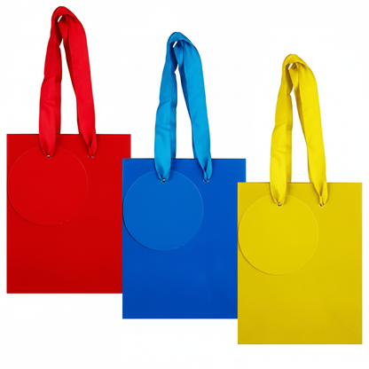 Small Solid Colour Gift Bag, Assorted (14 x 11 cm)