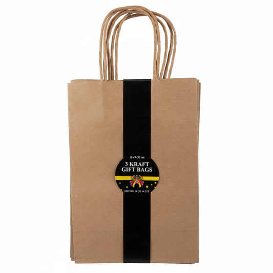 Craft Gift-Bag Paper 3 Pack Medium 16x23 cm