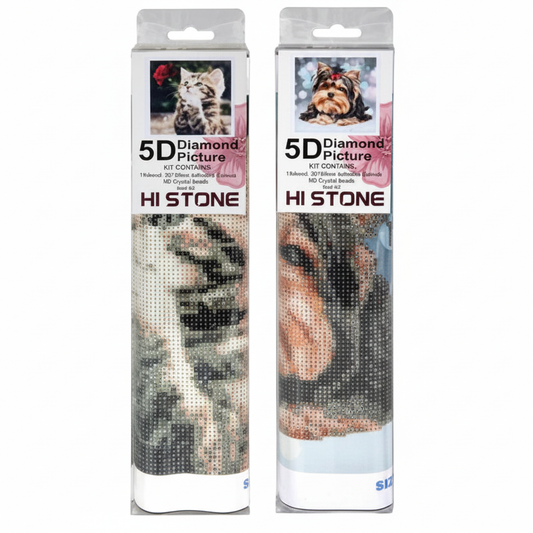 Art and Craft Diamond Art Set with Assorted Designs (30 cm x 30 cm)