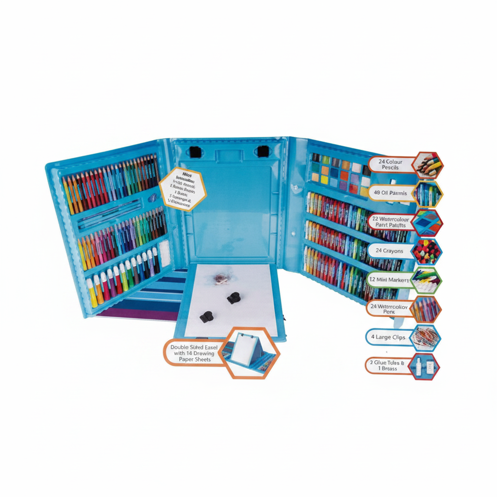 Art and Craft Set (200 Pieces)