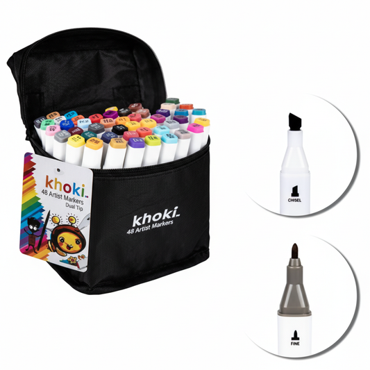 Arts & Craft Dual Nib Artist Markers 48pc