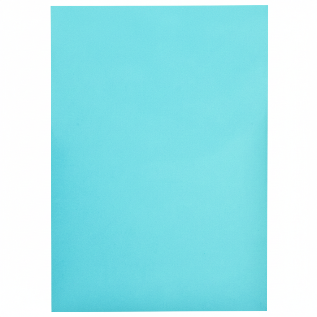 Turquoise Bright Art and Craft Board Sheet (160 g, A2 Size)