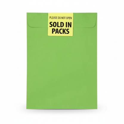 Arts & Craft Board A4 160g Sheet Green 10pk