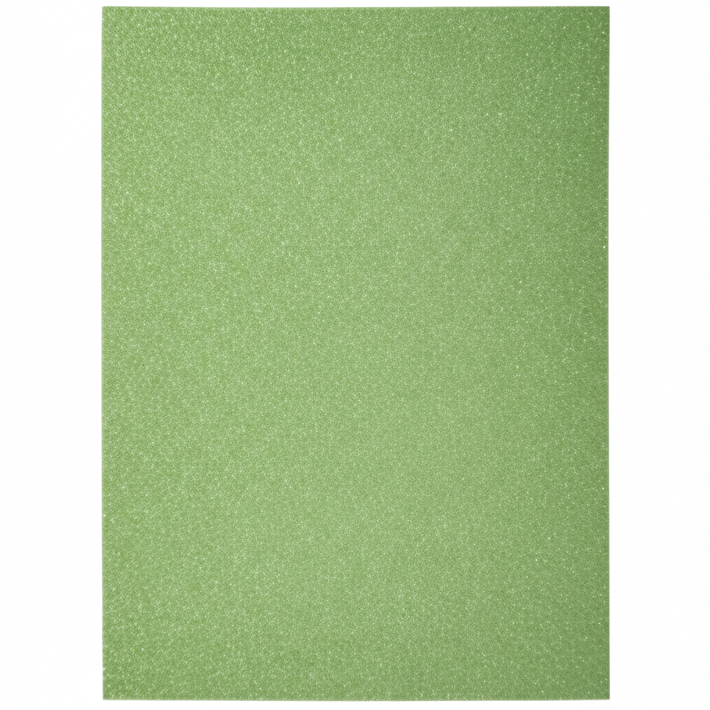 Arts & Craft A4 Glitter Board 230gsm Green