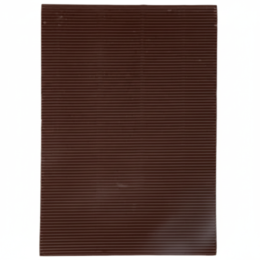 Brown 160 gsm Corrugated Boards for Art and Craft - Pack of 10 - A4 Size