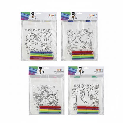 Colour My Bag with Assorted Designs