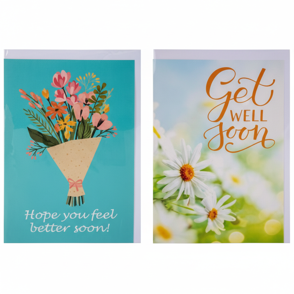 Card & Envelope Get Well
