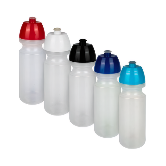 Coloured Top Water Bottles - 750 ml - Assorted Colours