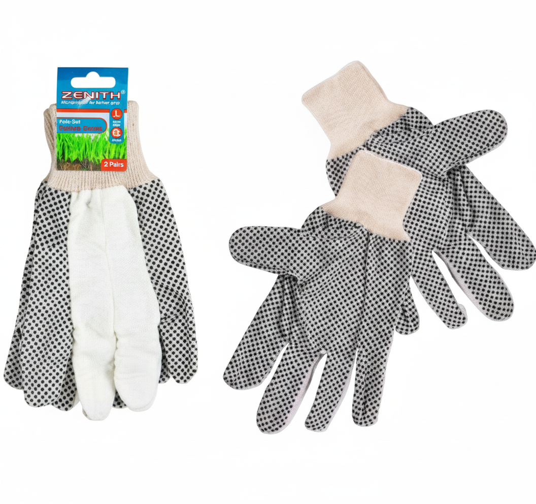 Gardening Gloves with Polka Dots