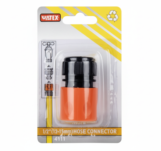 Hosepipe Clip-On Connector 13mm Watex