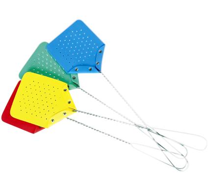Fly Swatter Rubber - Bulk Pack of 10