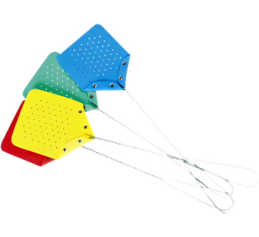 Rubber Fly Swatter - Bulk Pack of 10