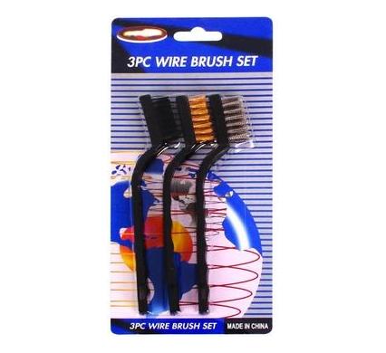 Mini Wire Brush Set - 3 Piece Set