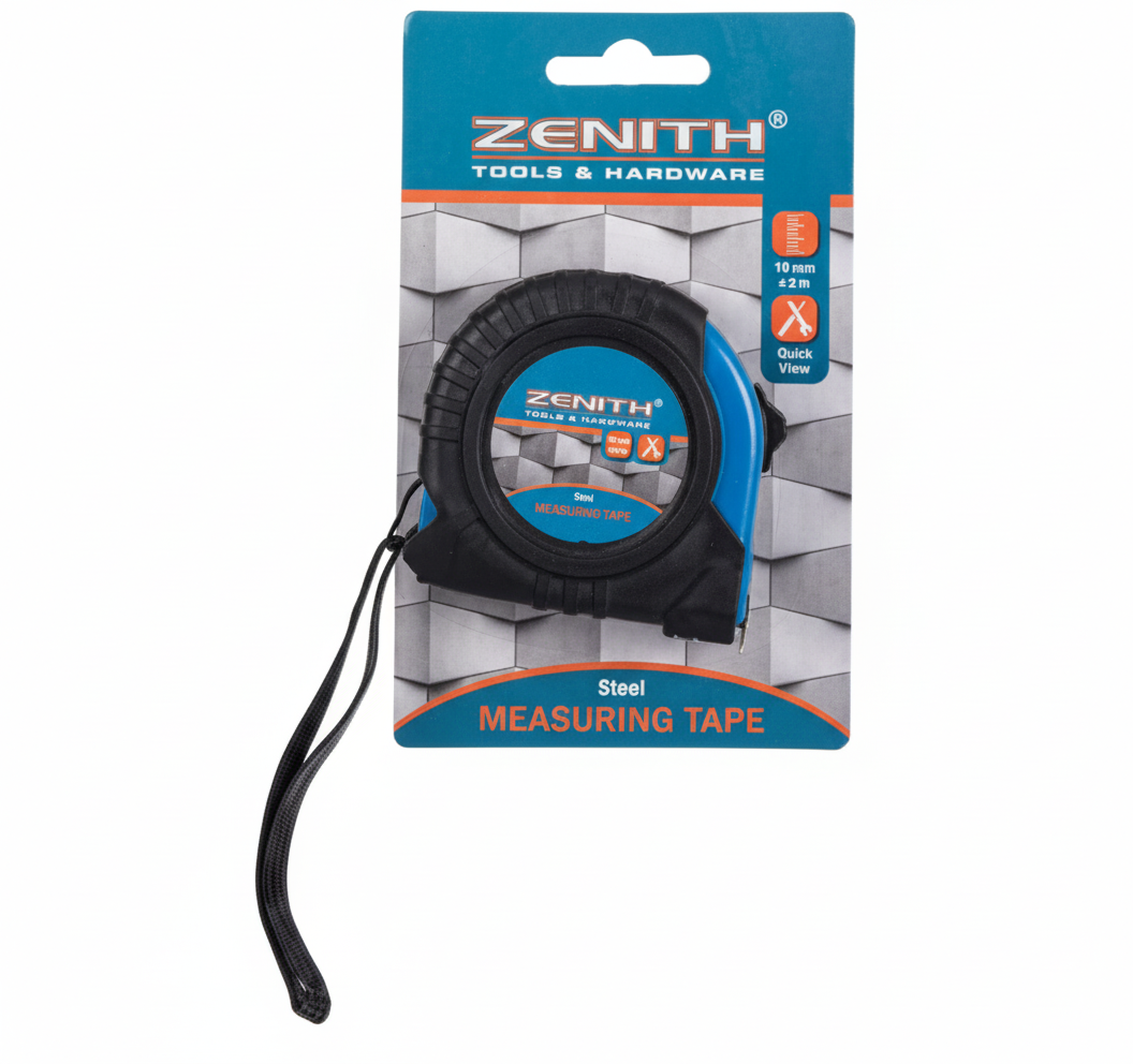 Steel Tape Measure Carded (5.0 metres x 19 mm)