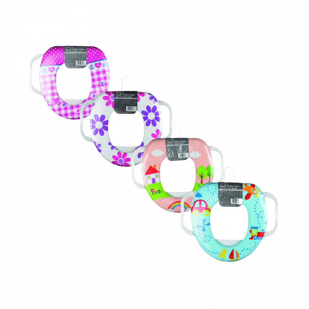 Soft Toilet Seat for Kiddies with Assorted Designs