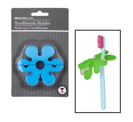 TootHappy Birthday Brush Holder - 3 Brushes - Suction Cup