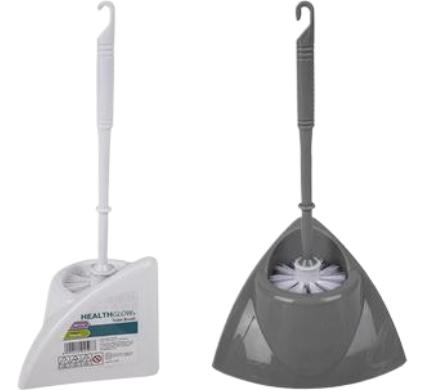 Toilet Brush with Stand - Assorted Colours