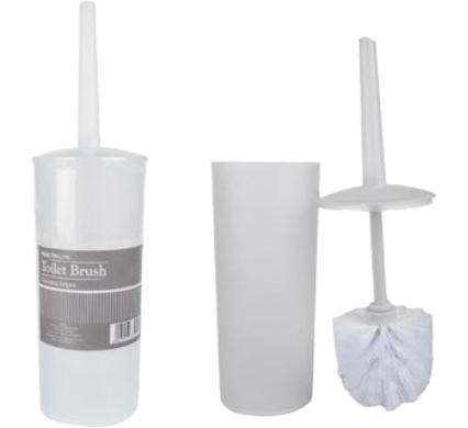 Toilet Brush in Holder - Bathroom Cleaning Accessory
