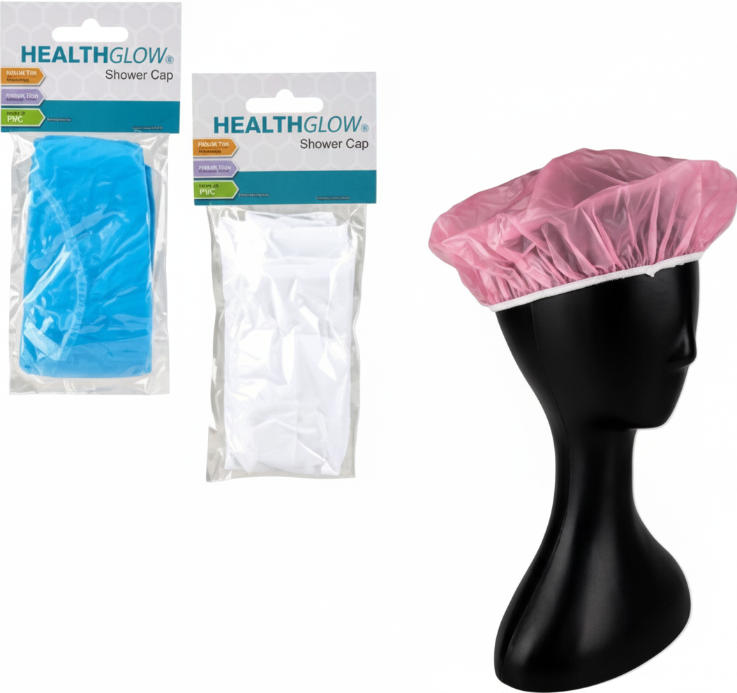 PVC Shower Cap with Various Colours