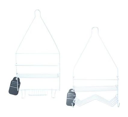 Wire Shower Caddy - Plastic Coated - 45cm x 25cm