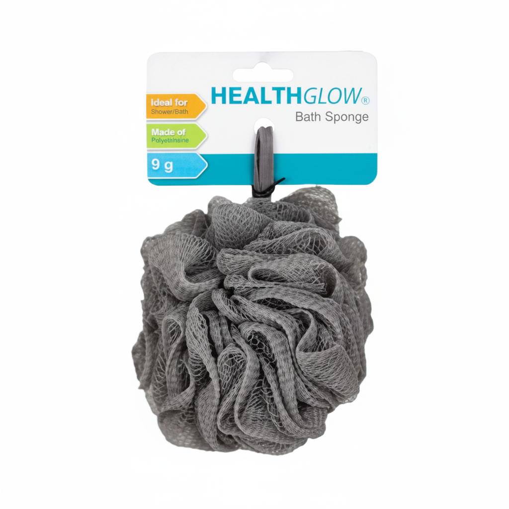 Mesh Bath Sponge with Ribbon (100 g)