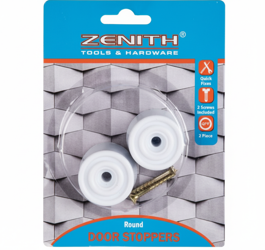 Door Stoppers with Screws - 2 Pieces