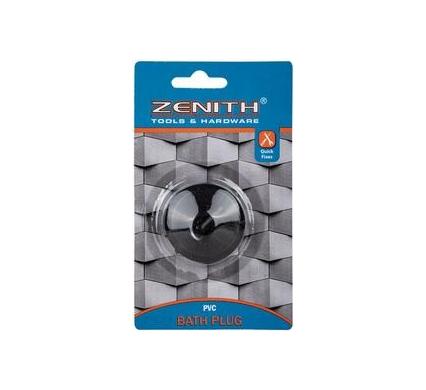 Rubber Bath Plug - Black