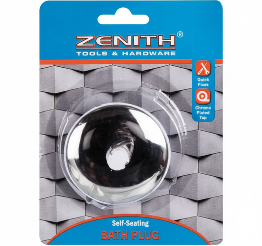 Zenith Self-Seating Bath Plug