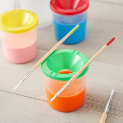Arts and Craft Non Spill Paint Pot - 3 Piece Set