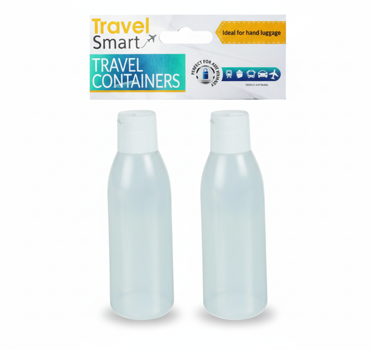 Travel Bottles, Pack of 2 (100 ml)