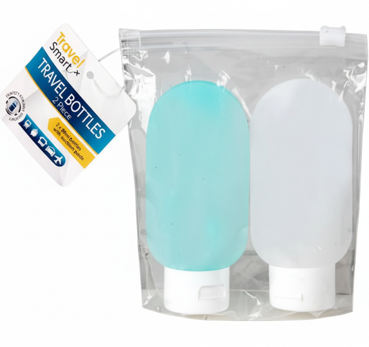 Travel Lotion Tubes with Capsule Shape (2 x 60 ml)