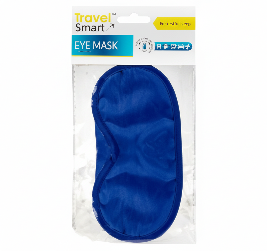 Travel Eye Mask with Light Blocking for Sleep Aid