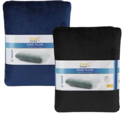 Memory Foam Travel Pillow - 37 cm x 26 cm x 10 cm