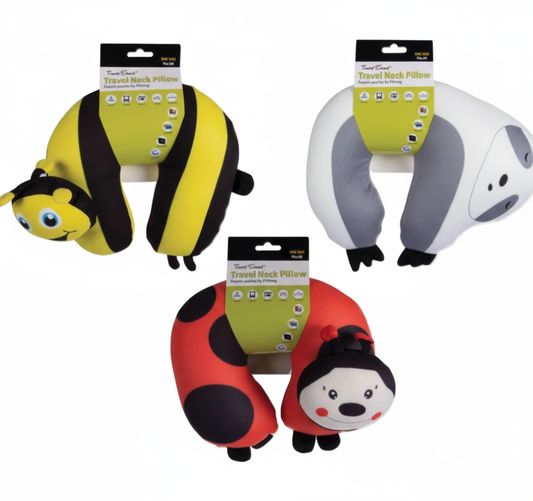 Kiddies Neck Pillow - Assorted Designs