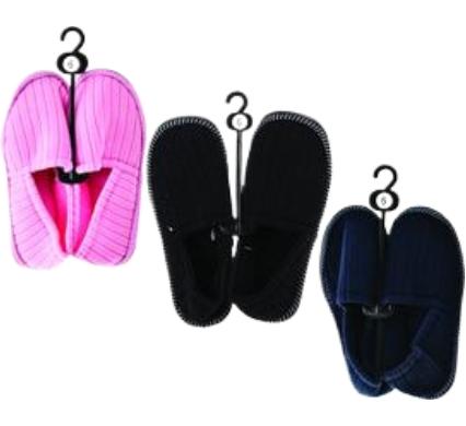 Slipper with Binding and Tapered Sole - Size 6