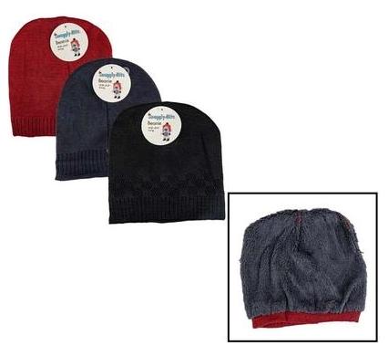 Adult Beanie - Inner Plain Colours