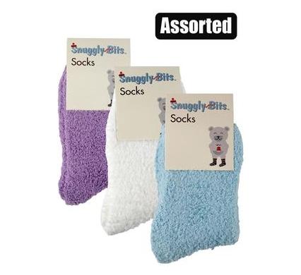 Socks Ladies Microfibre Plain Colours