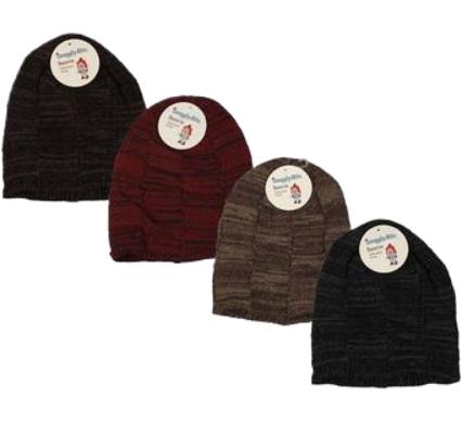 Adult Beanie - Slouchy Fit - Plush Inner