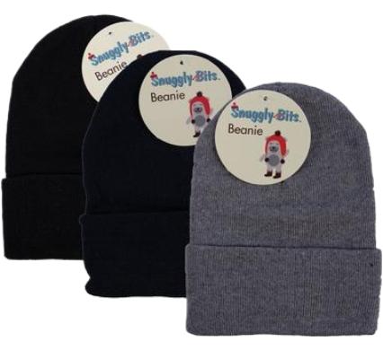 Beanie for Adults - Plain Colours - Assorted