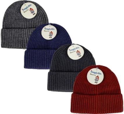 Beanie Adult Knitted Cashmere - Assorted Colors